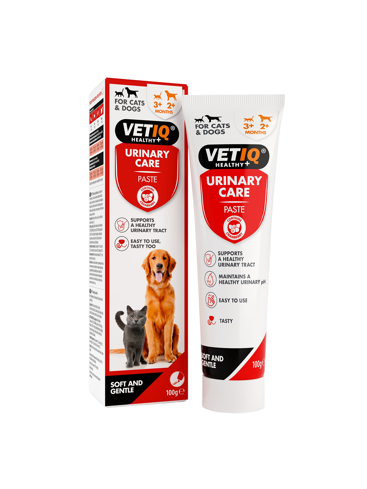 Паста для здоровья мочевыводящих путей VETIQ Urinary Care для собак и кошек 100 г.