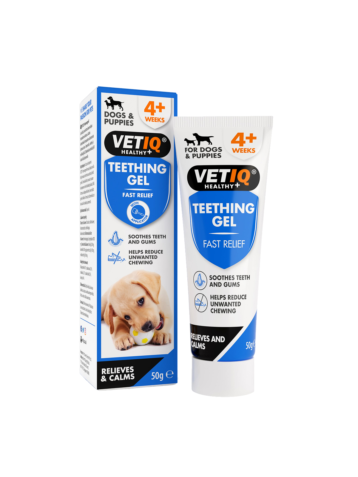Гель при прорезывании зубов у щенков и котят VETIQ Teething gel 50 г.