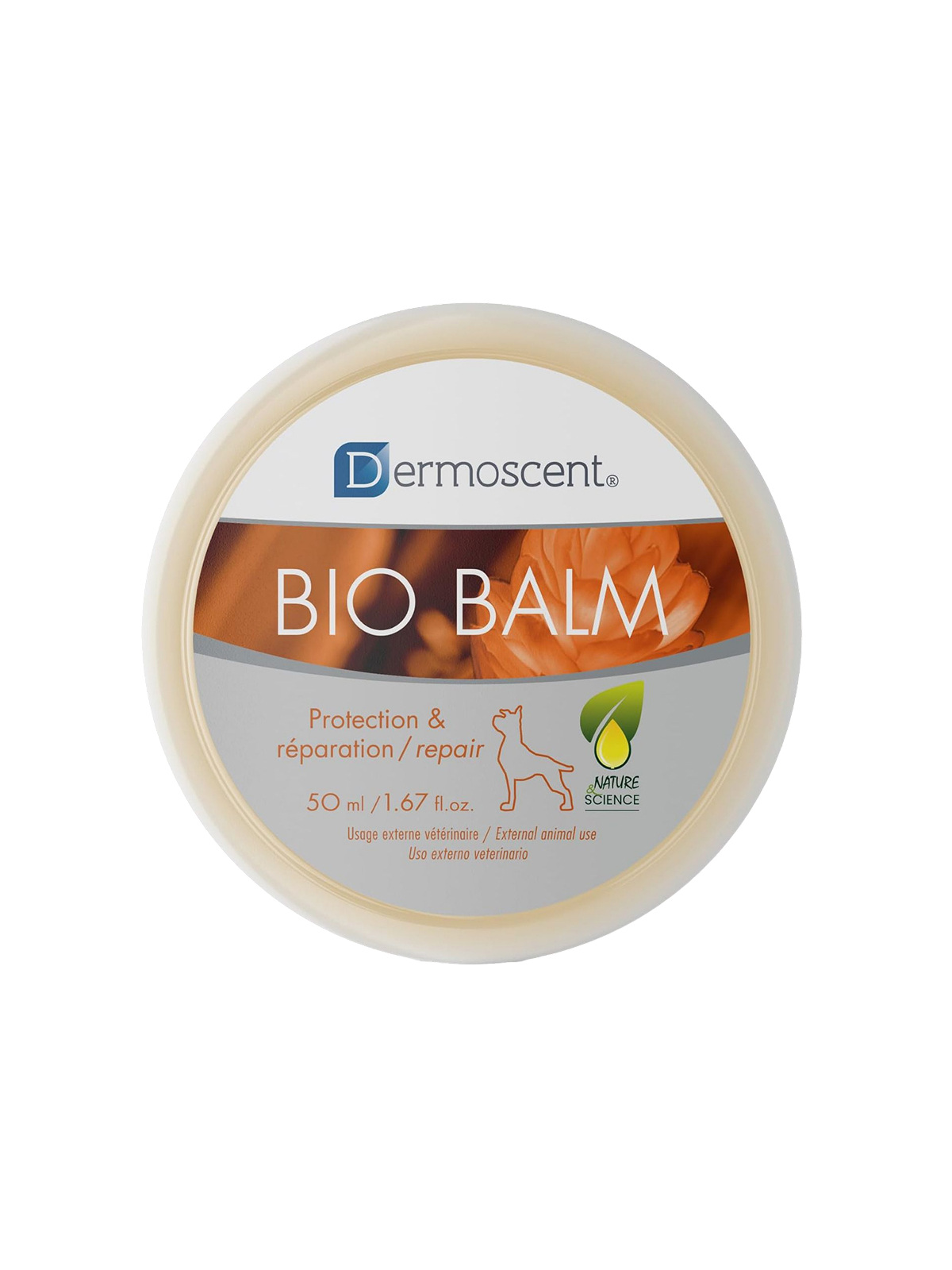 Бальзам для носа, лап и мозолей собак Dermoscent Bio Balm 50 мл.