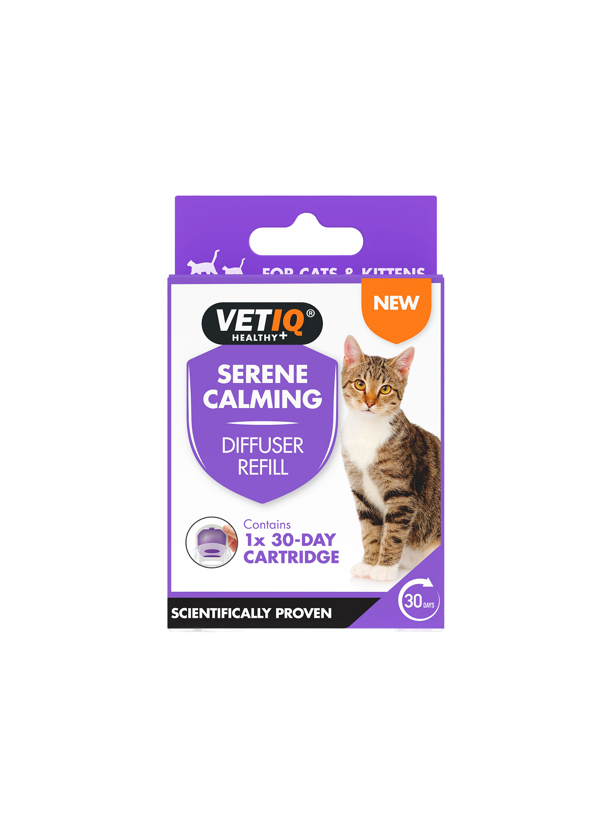 Картридж для портативного диффузора VETIQ Serene Calming Portable Diffuser Refill 6 мл.