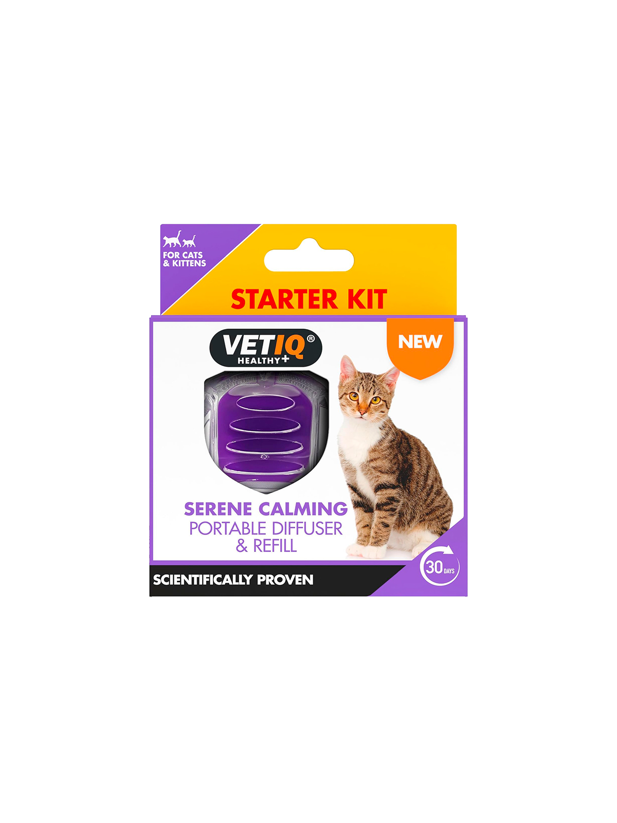 Портативный антистресс диффузор для кошек VETIQ Serene Calming Portable Diffuser