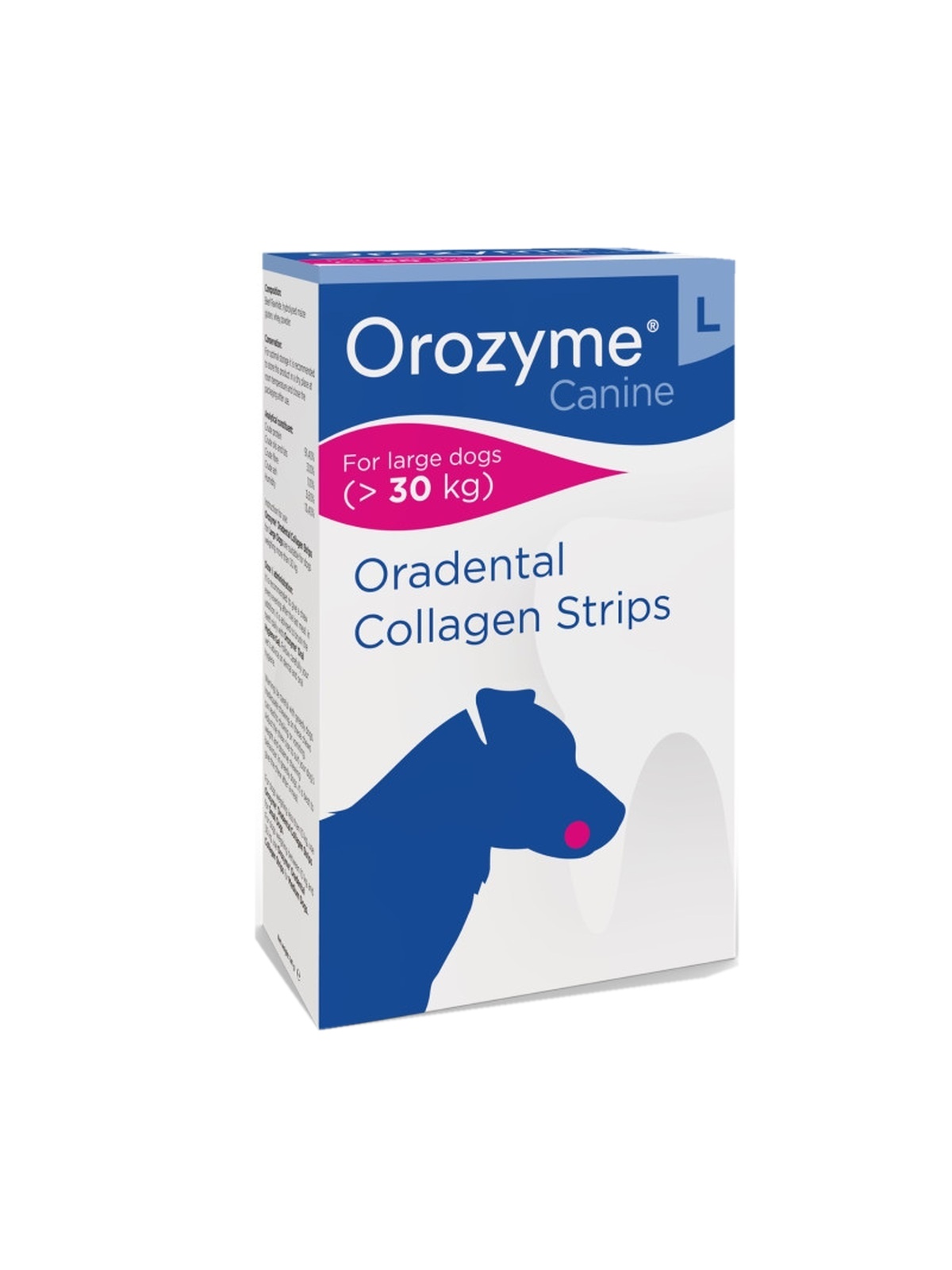 Ферментные жевательные полоски для собак Orozyme Collagen Strips (Орозим), размер L